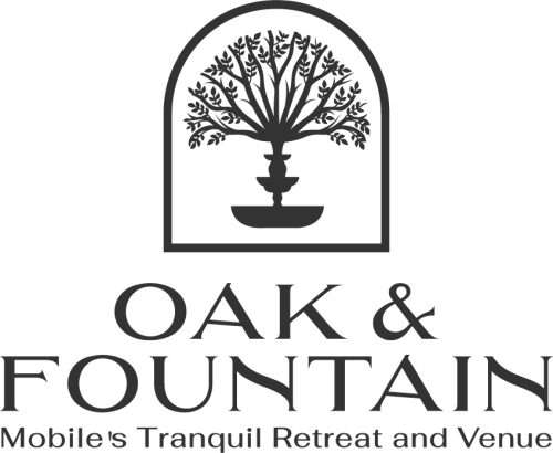 Oak & Fountain logo, main